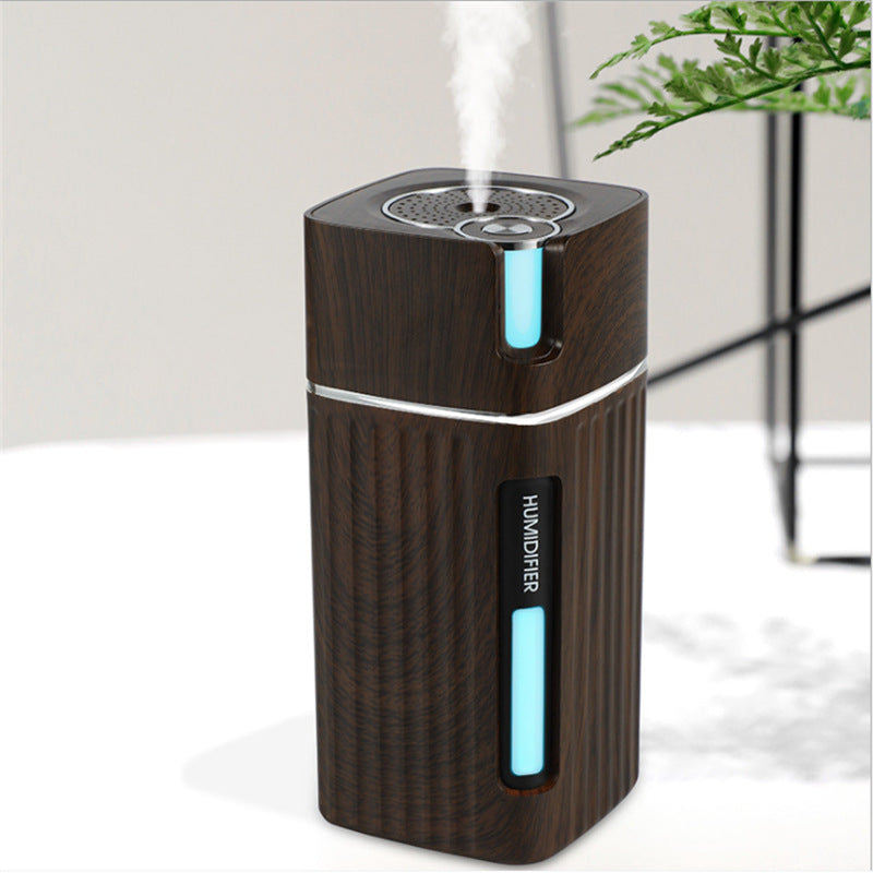 Ultrasonic USB Mini Air Humidifier – Portable Mist Maker with LED Night Light