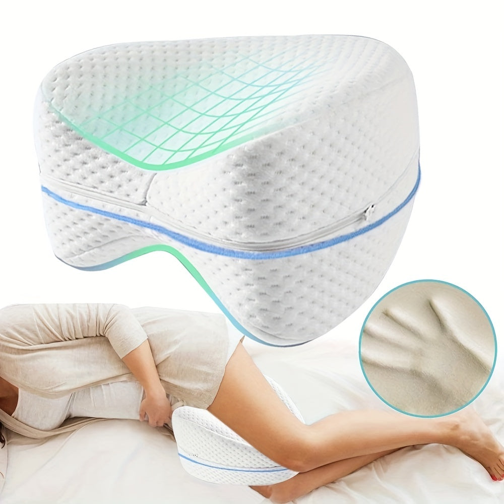 Orthopedic Memory Foam Leg Pillow – Pain Relief & Sleep Comfort Support