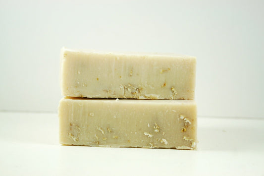 Oatmeal & Honey Facial Soap – Natural Handmade Exfoliating Bar