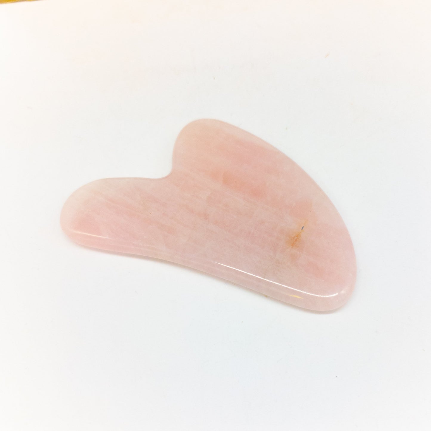 Rose Quartz Gua Sha Massage Tool – Facial & Body Lymphatic Drainage