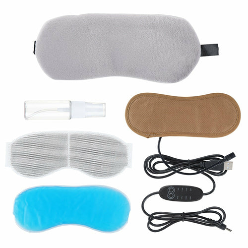 Heated Eye Mask – Warm & Cold Compress for Dry Eyes, Dark Circles & Relaxation