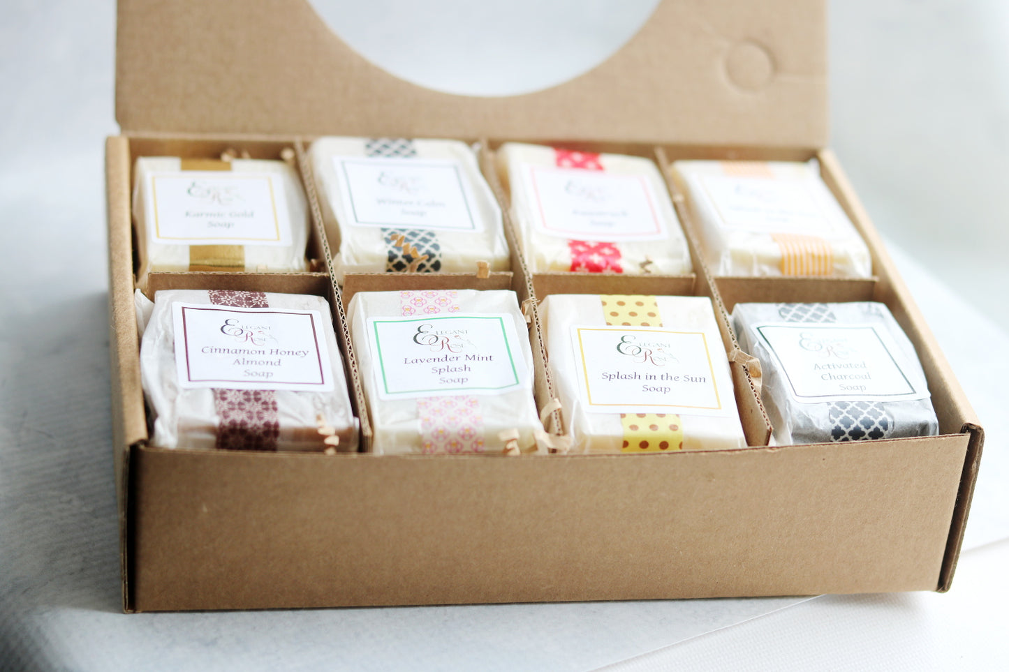 Soap Sampler Gift Set – Natural Handmade Soaps in Best-Selling Scents