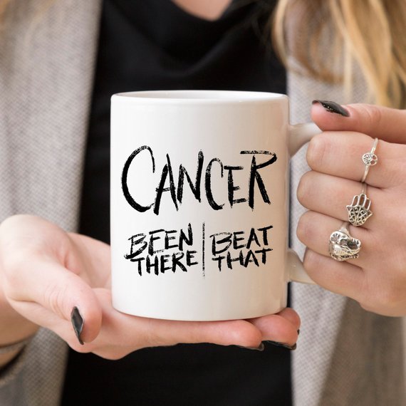 "Cancer. Been There, Beat That." Mug – Cancer Survivor Gift | 11oz Ceramic