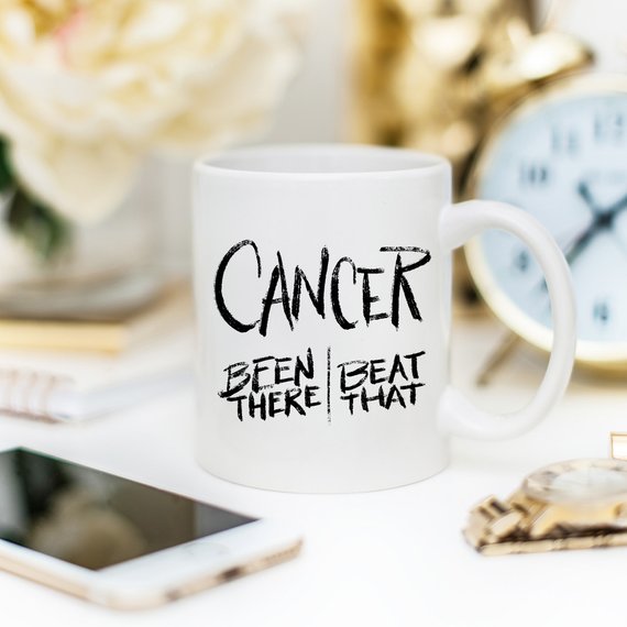 "Cancer. Been There, Beat That." Mug – Cancer Survivor Gift | 11oz Ceramic